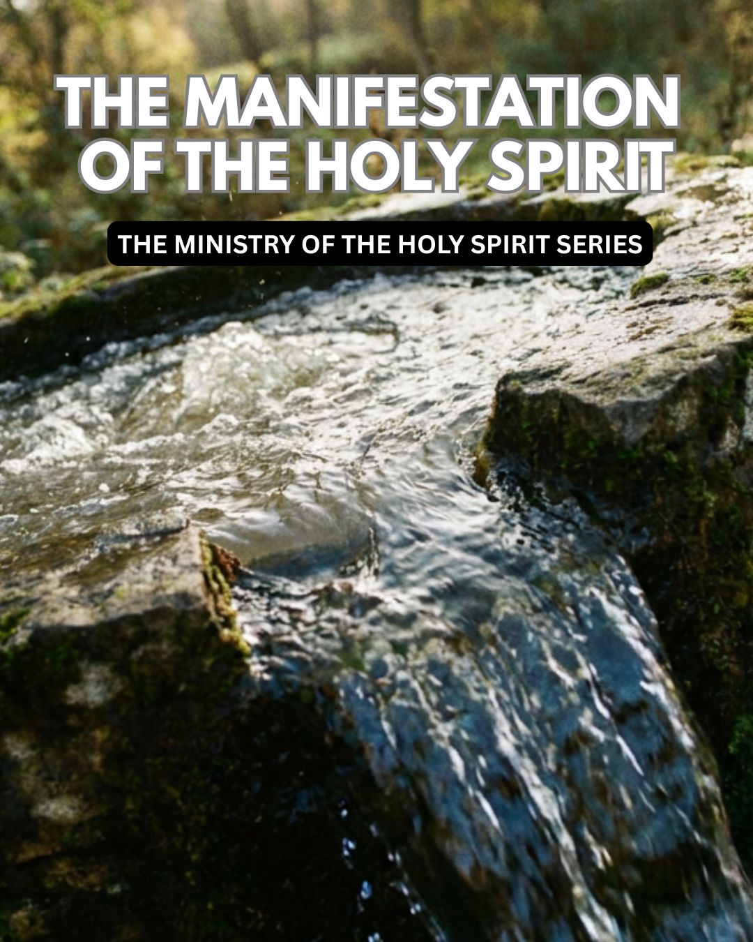 The Manifestation of the Holy Spirit